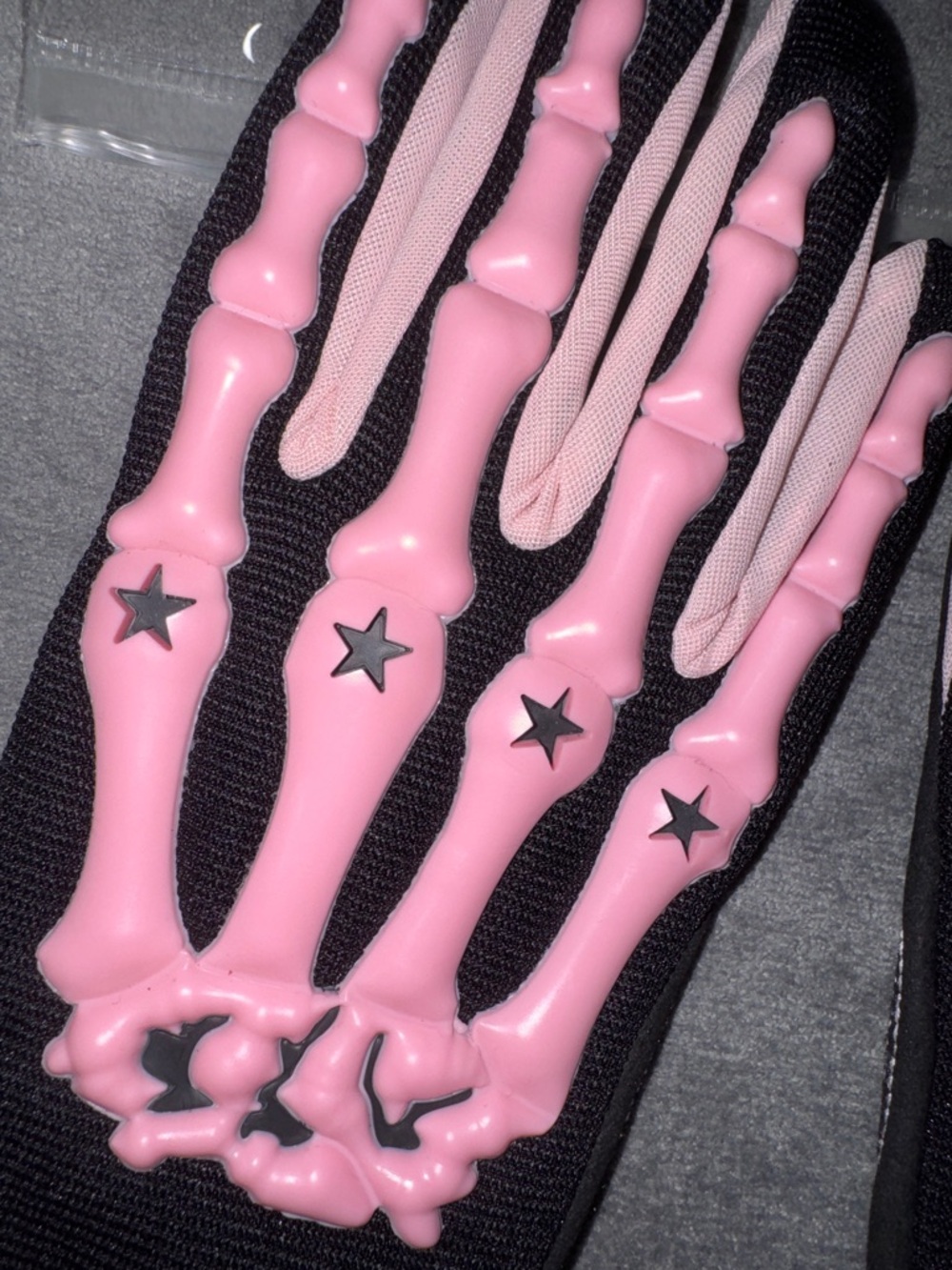 MotoCross/Dirt Bike/Motorcycle Pink Skeleton Gloves Size Medium NWT - Picture 9 of 17